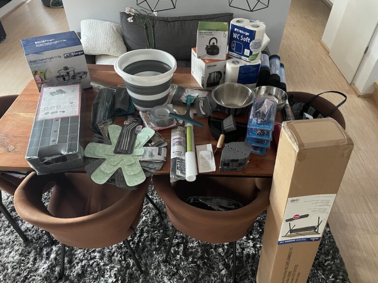 Shopping Tour, die Erste
